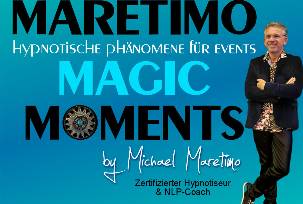 Hypnose live erleben – Ein Abend mit Michael Maretimo
