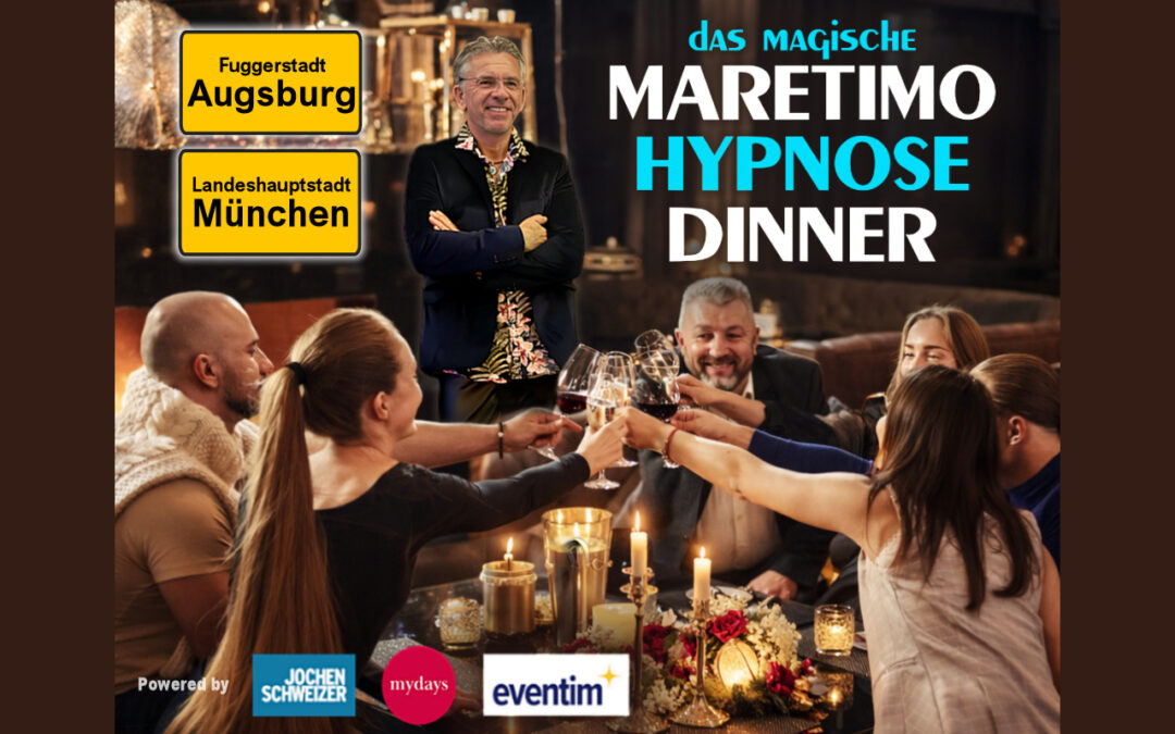 🌀 Das magische „Maretimo Hypnose-Dinner“ 💫 ein faszinierender Genussabend